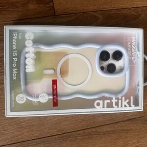 Artikl Cotton iPhone 15 Pro Max Case Alarming Wavy MagSafe Iridescent Bumper